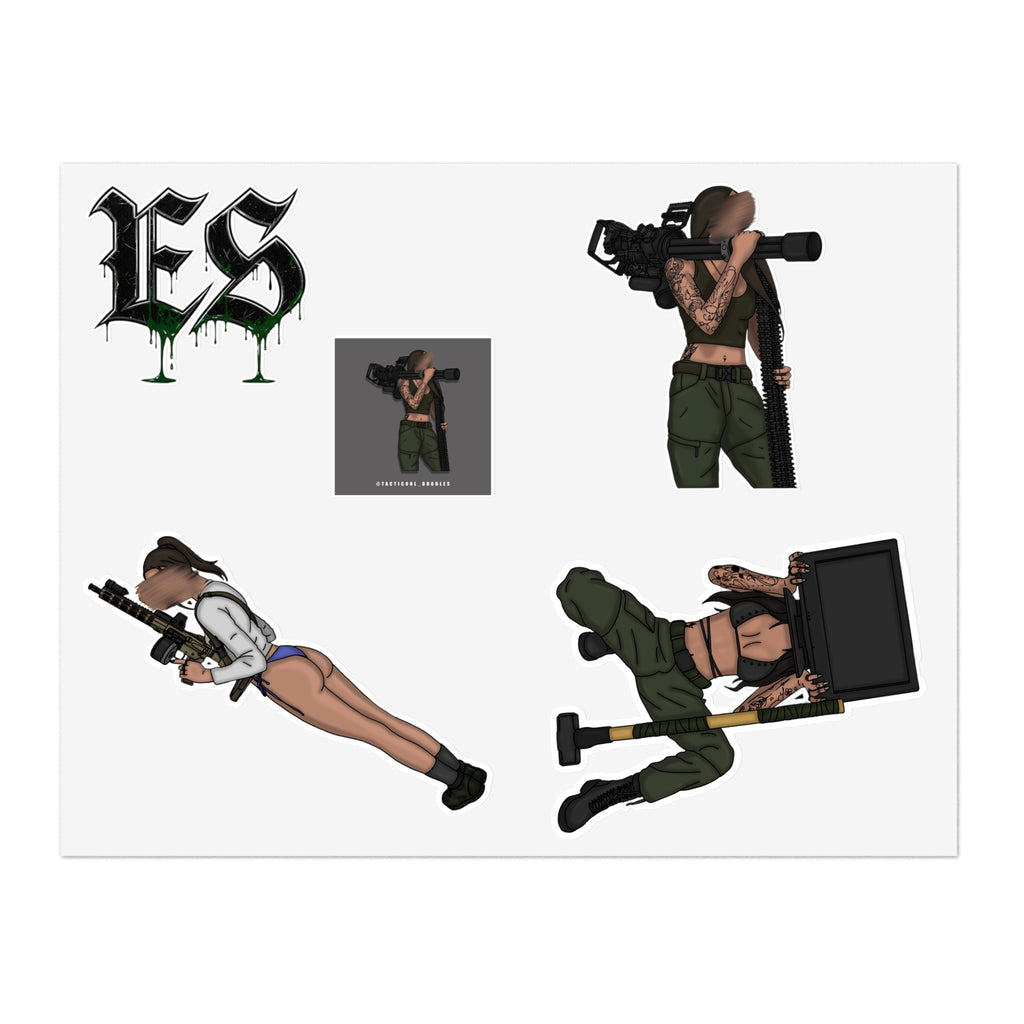 Siren x Tac Doodles Sticker Sheet